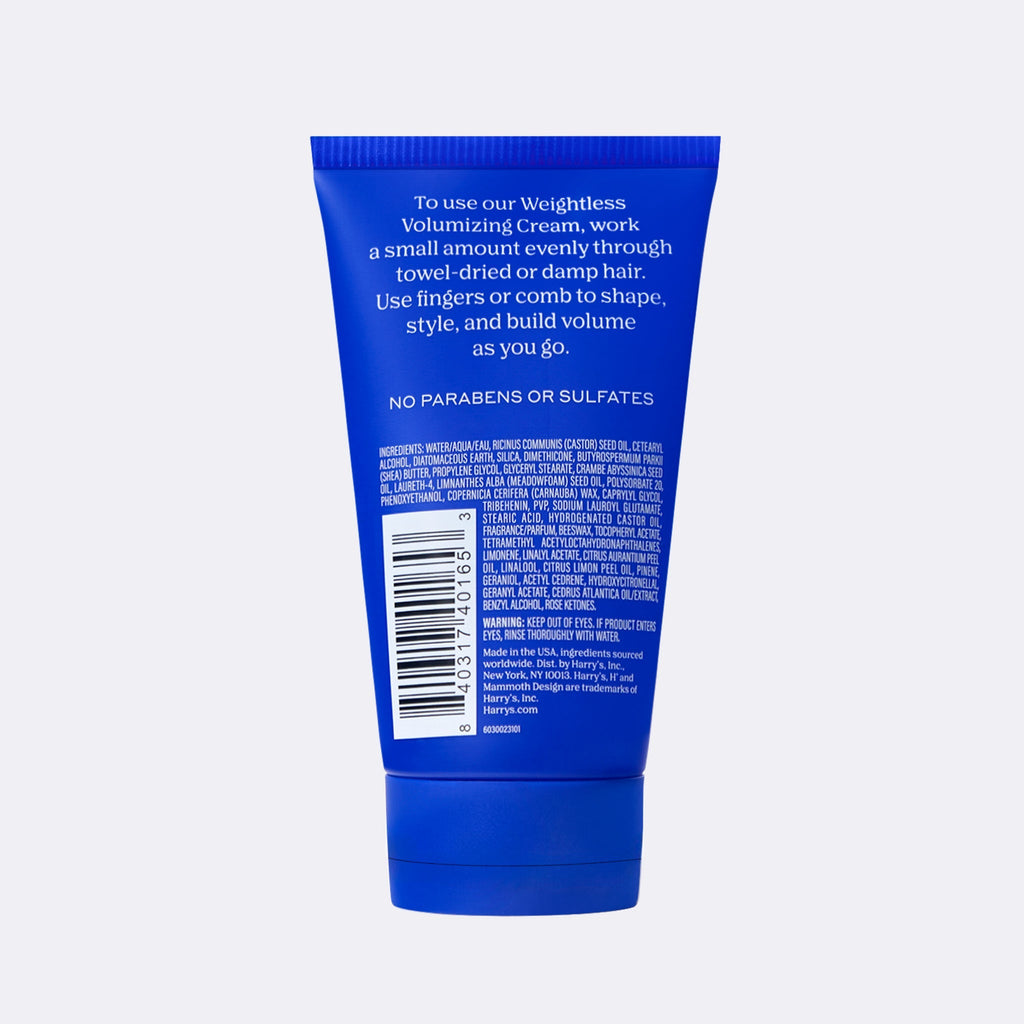 Weightless Volumizing Cream 4oz