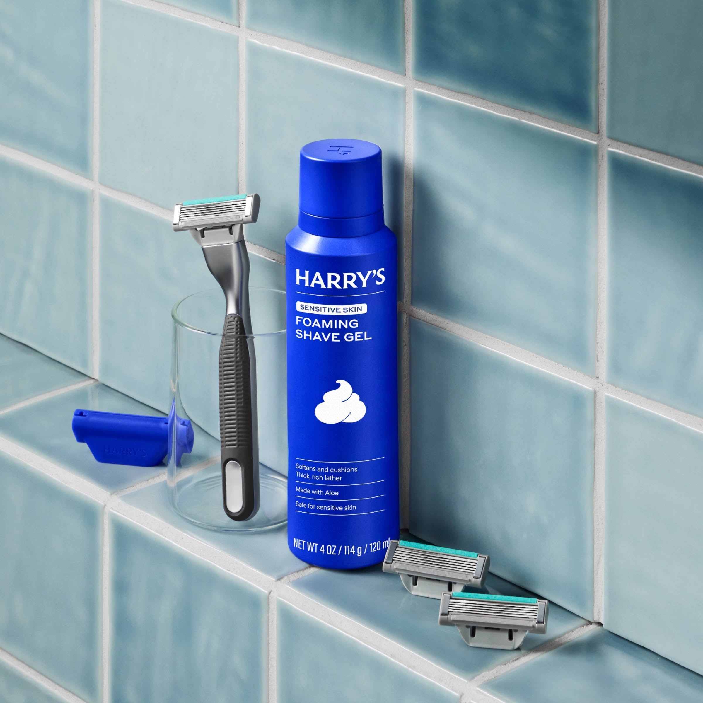 Harry's Plus Shave Set / Plus - Onyx / Shave Cream