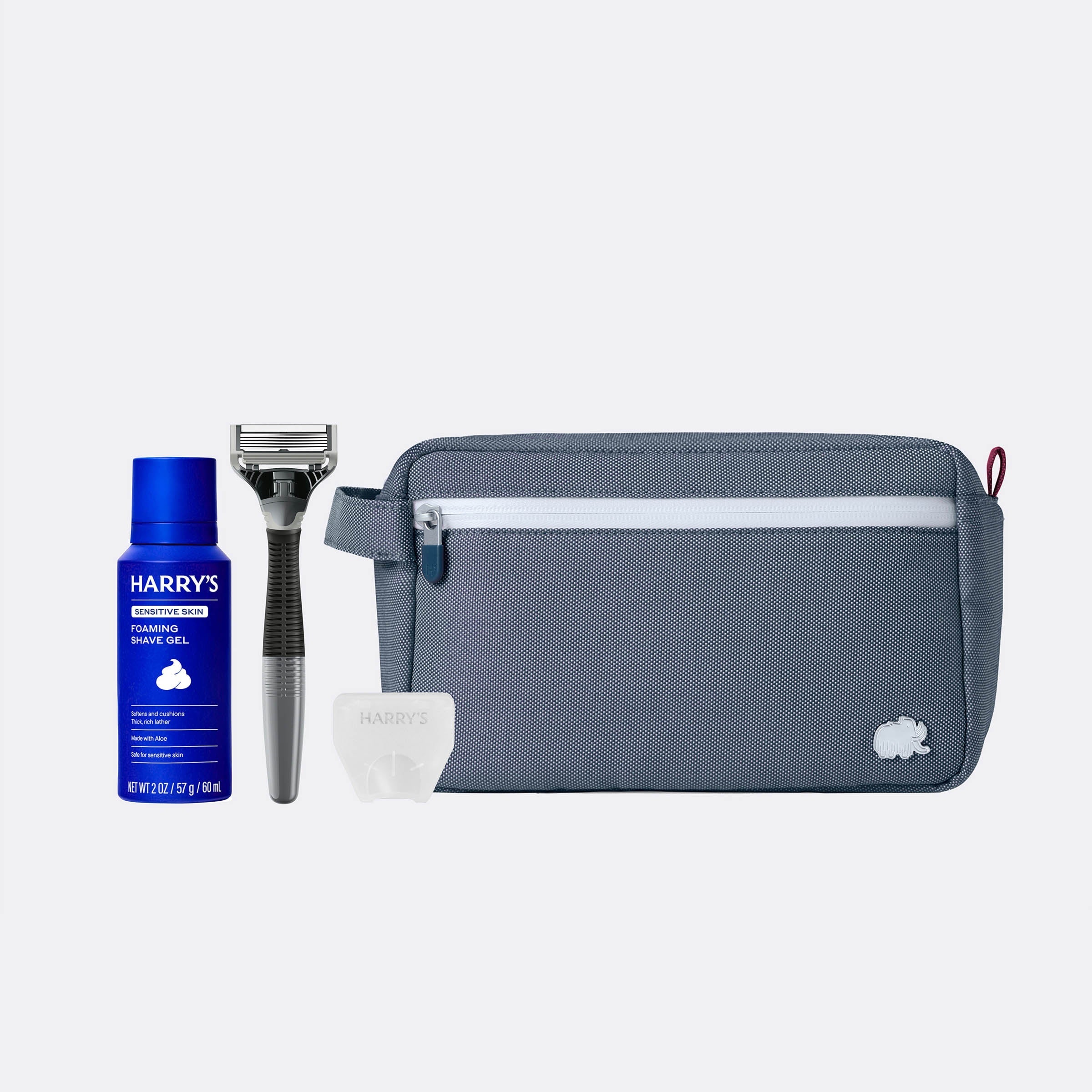 Harry's Original Shave Travel Kit / Original - Charcoal / Shave Cream