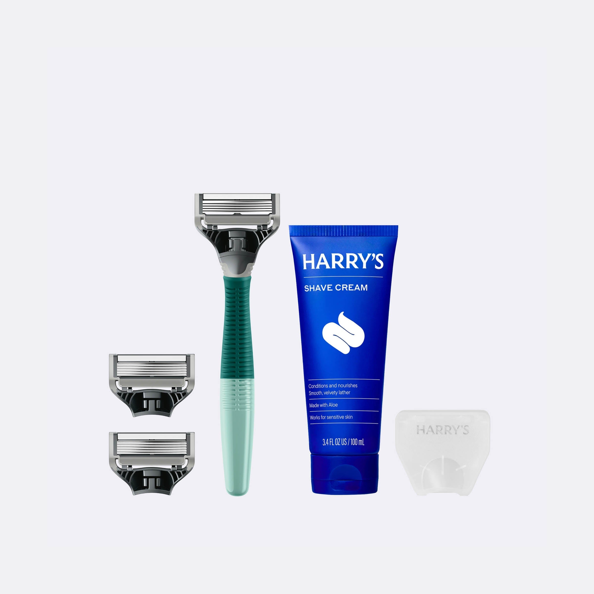 Harry's Original Shave Set / Original - Sage / Shave Cream