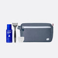 Harry's Original Shave Travel Kit / Chrome - Graphite / Shave Cream