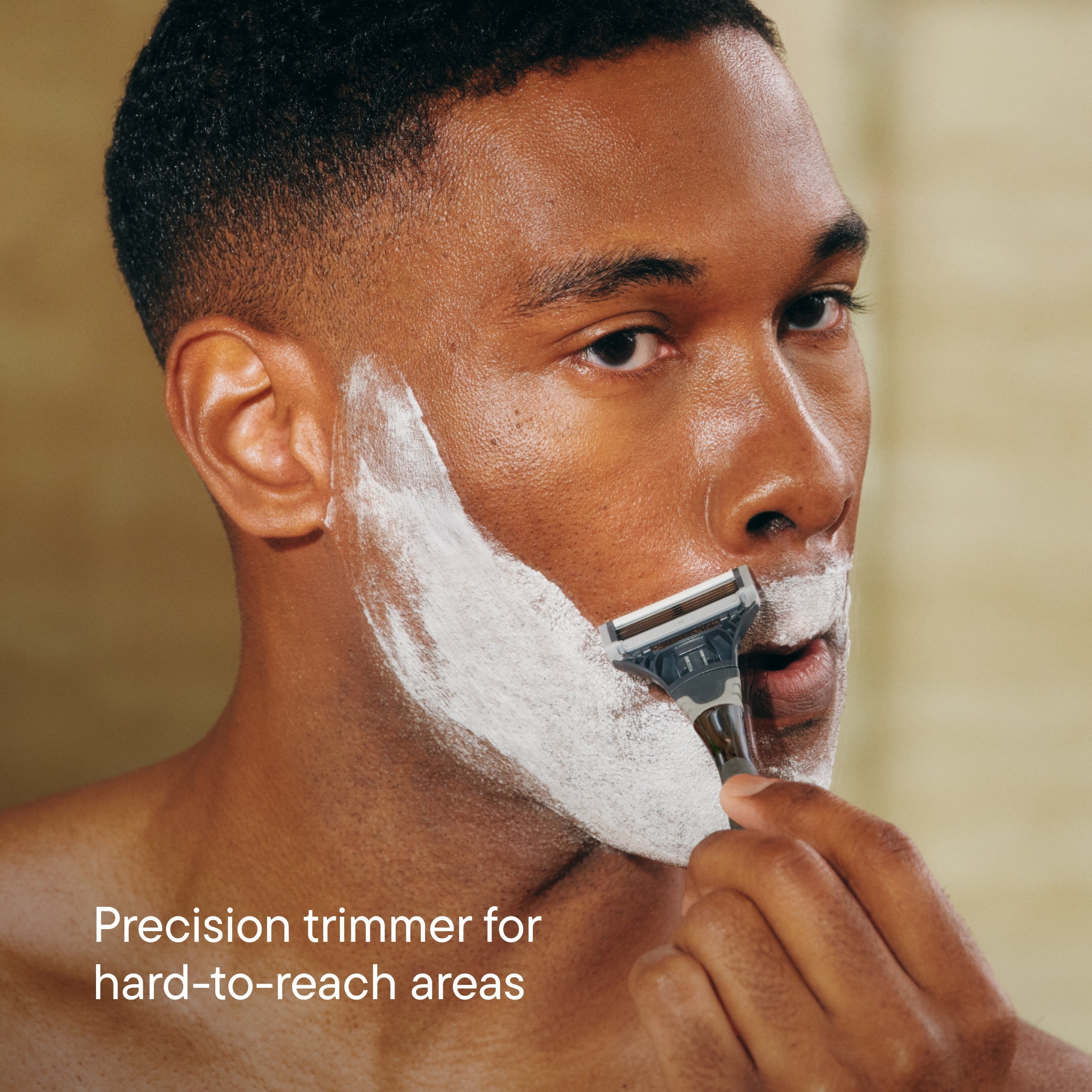 Harry's Chrome Handle / Chrome - Silver / Shave Cream