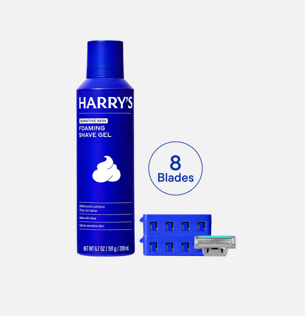 Harry's Plus 8 Blades &amp; 1 Gel