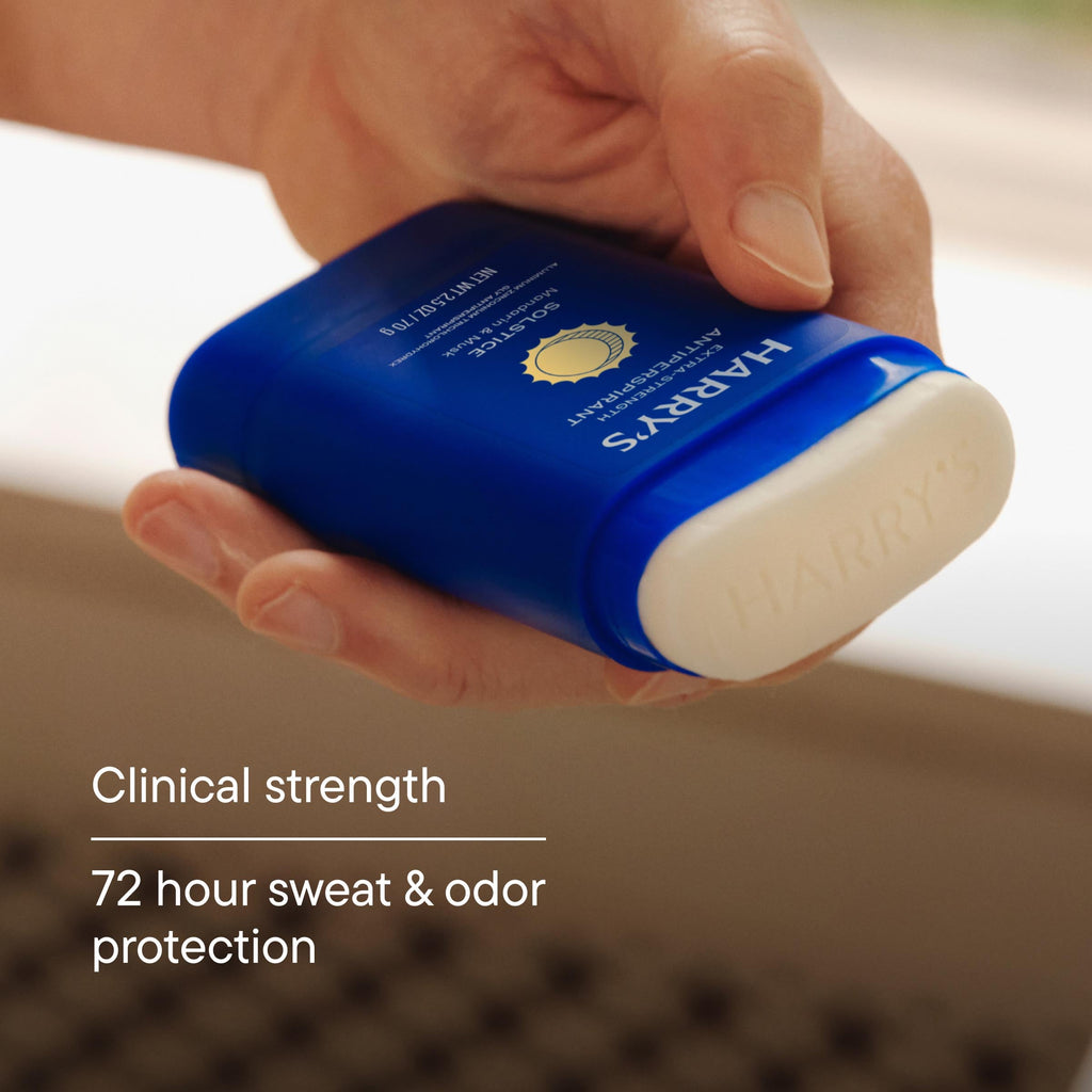Solstice Extra-Strength Antiperspirant | 72 HR Sweat &amp; Odor Protection