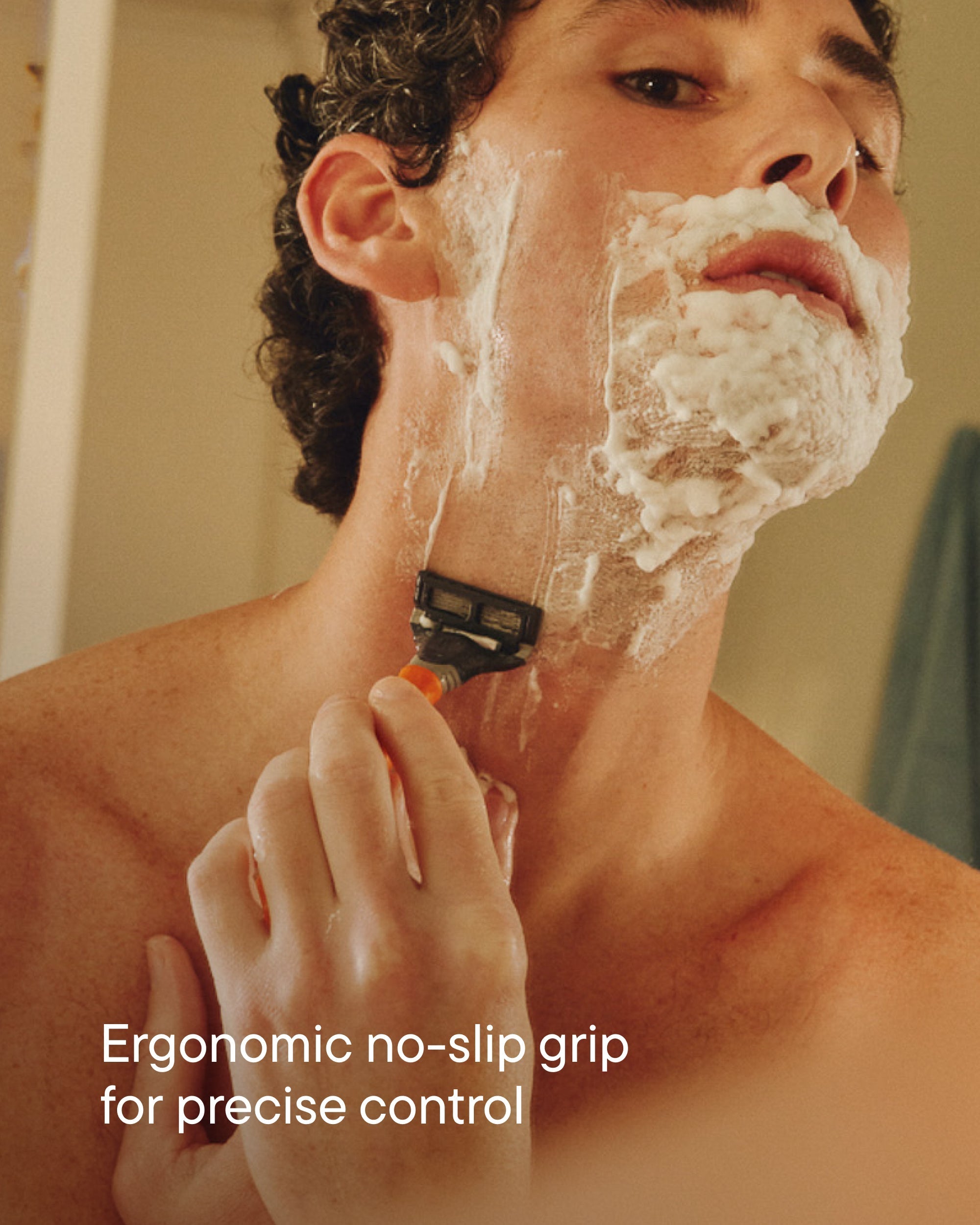Harry's Original Handle / Original - Charcoal / Shave Cream