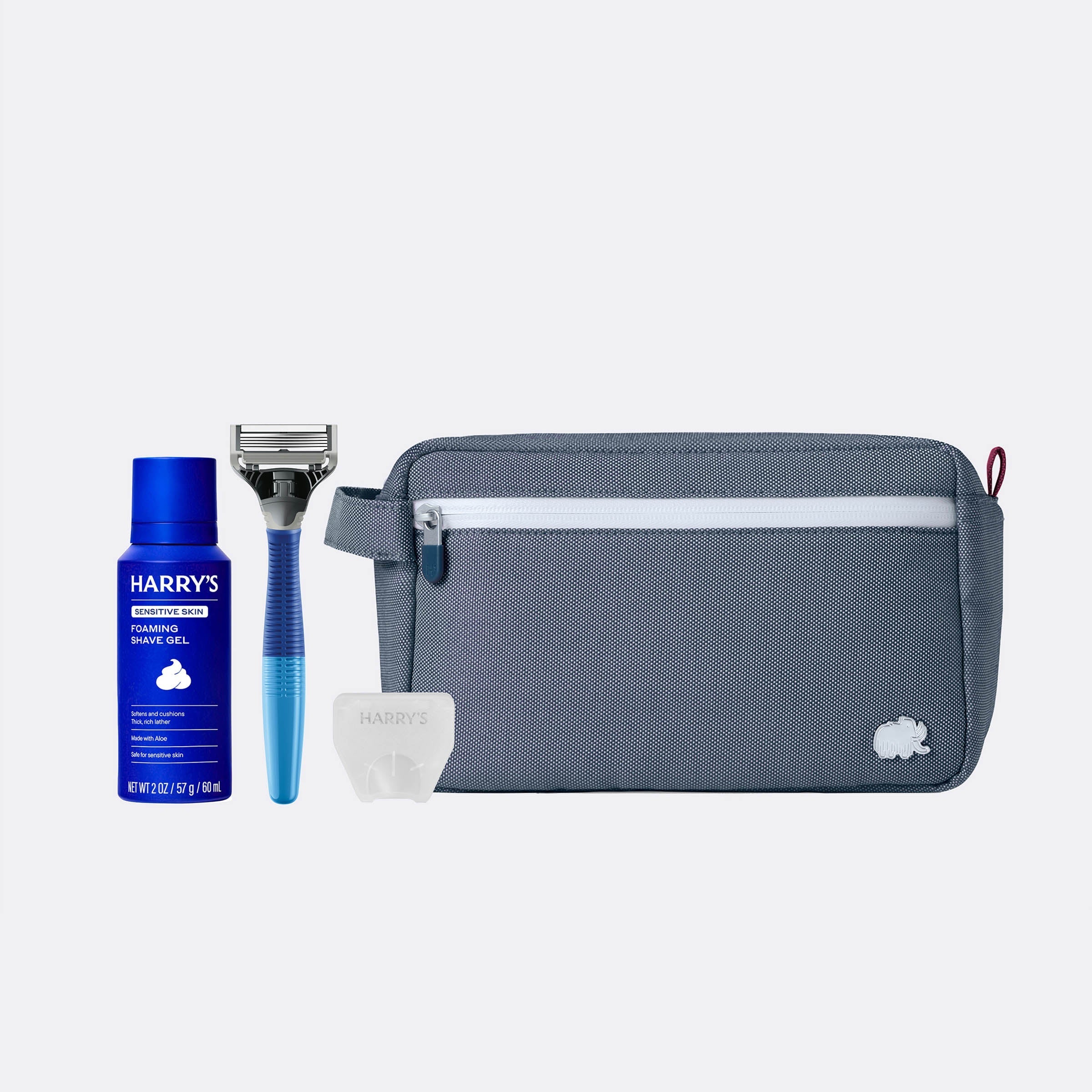 Harry's Original Shave Travel Kit / Original - Ocean / Shave Cream
