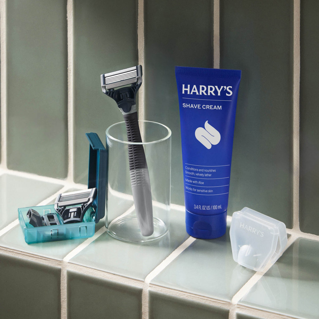 Harry's Original Shave Set / Original - Charcoal / Shave Cream