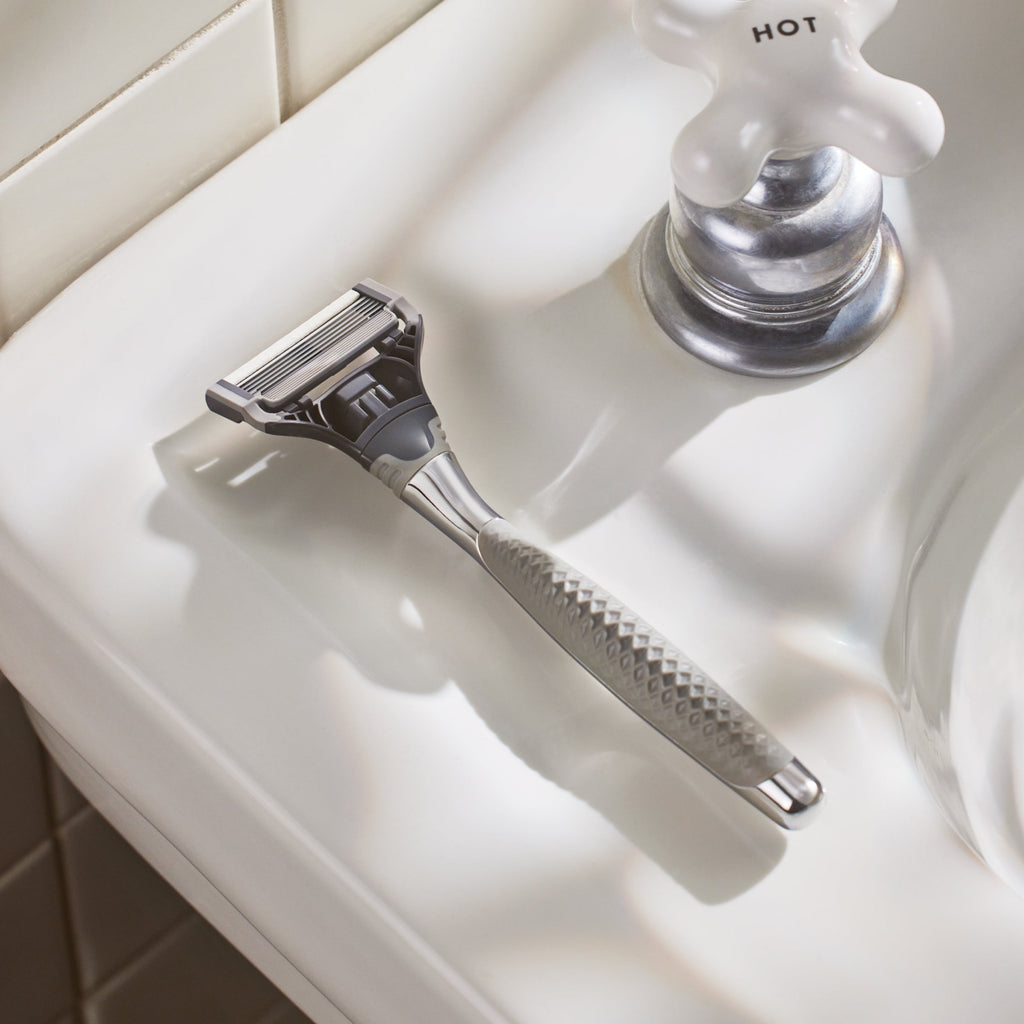 Harry's Chrome Handle / Chrome - Silver / Shave Cream