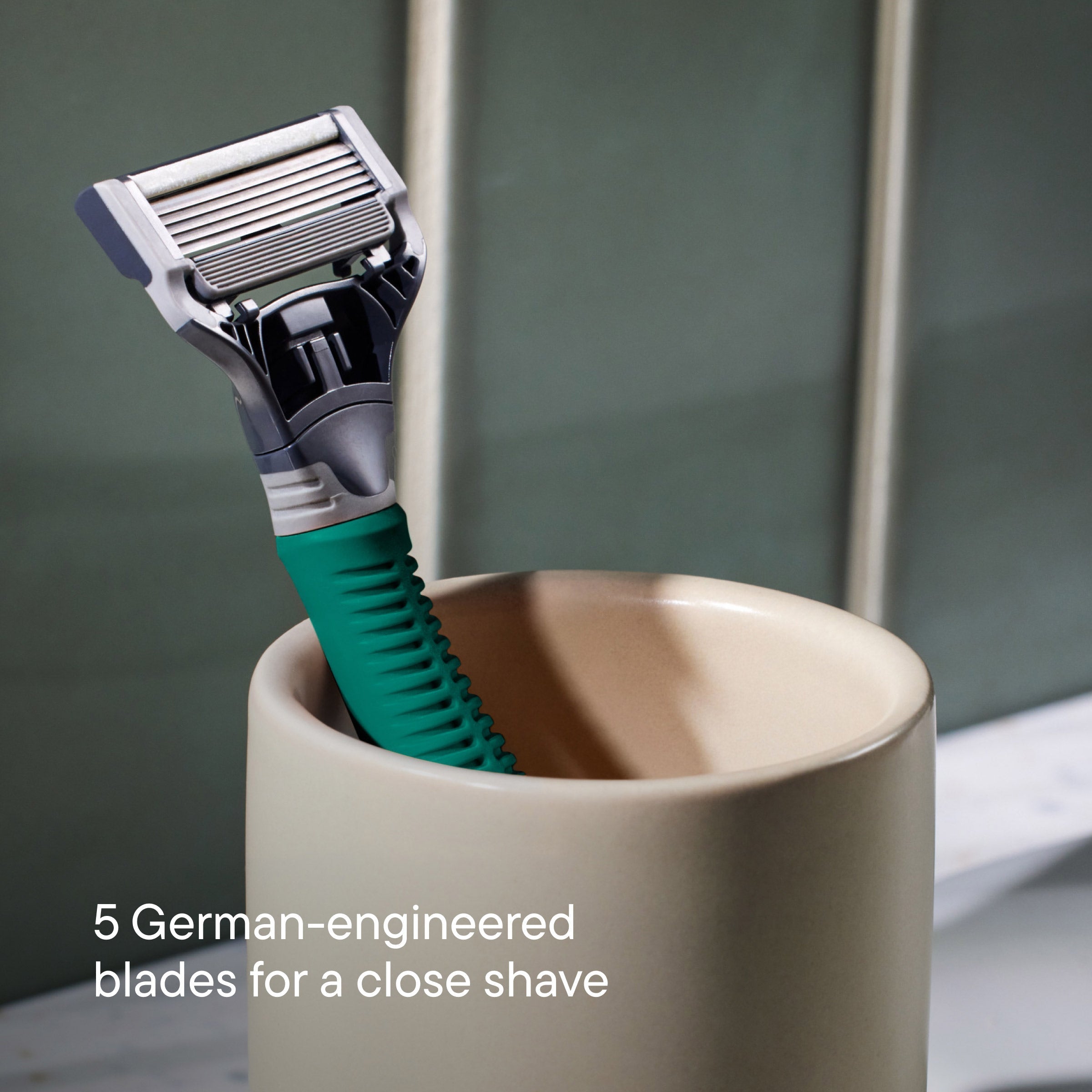 Harry's Original Shave Set / Original - Sage / Shave Cream