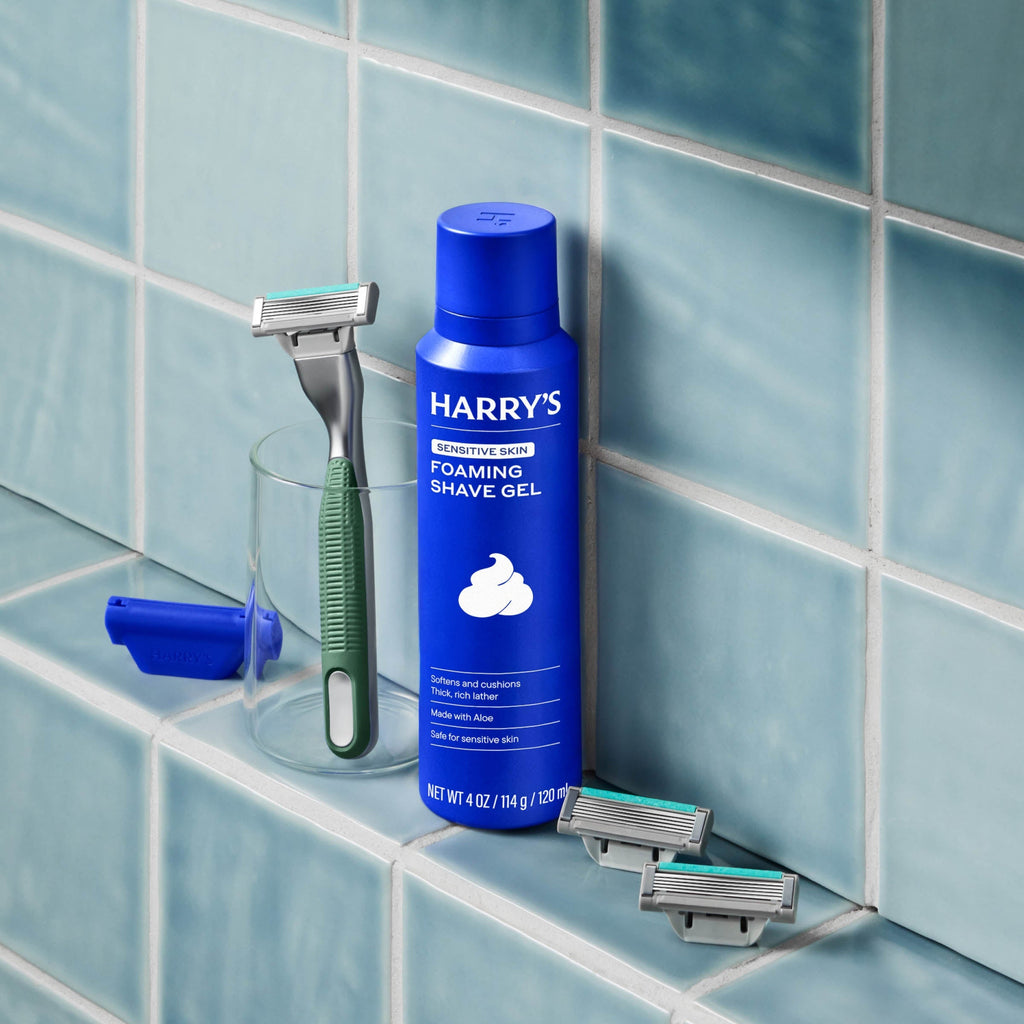 Harry's Plus Shave Set / Plus - Moss / Shave Cream