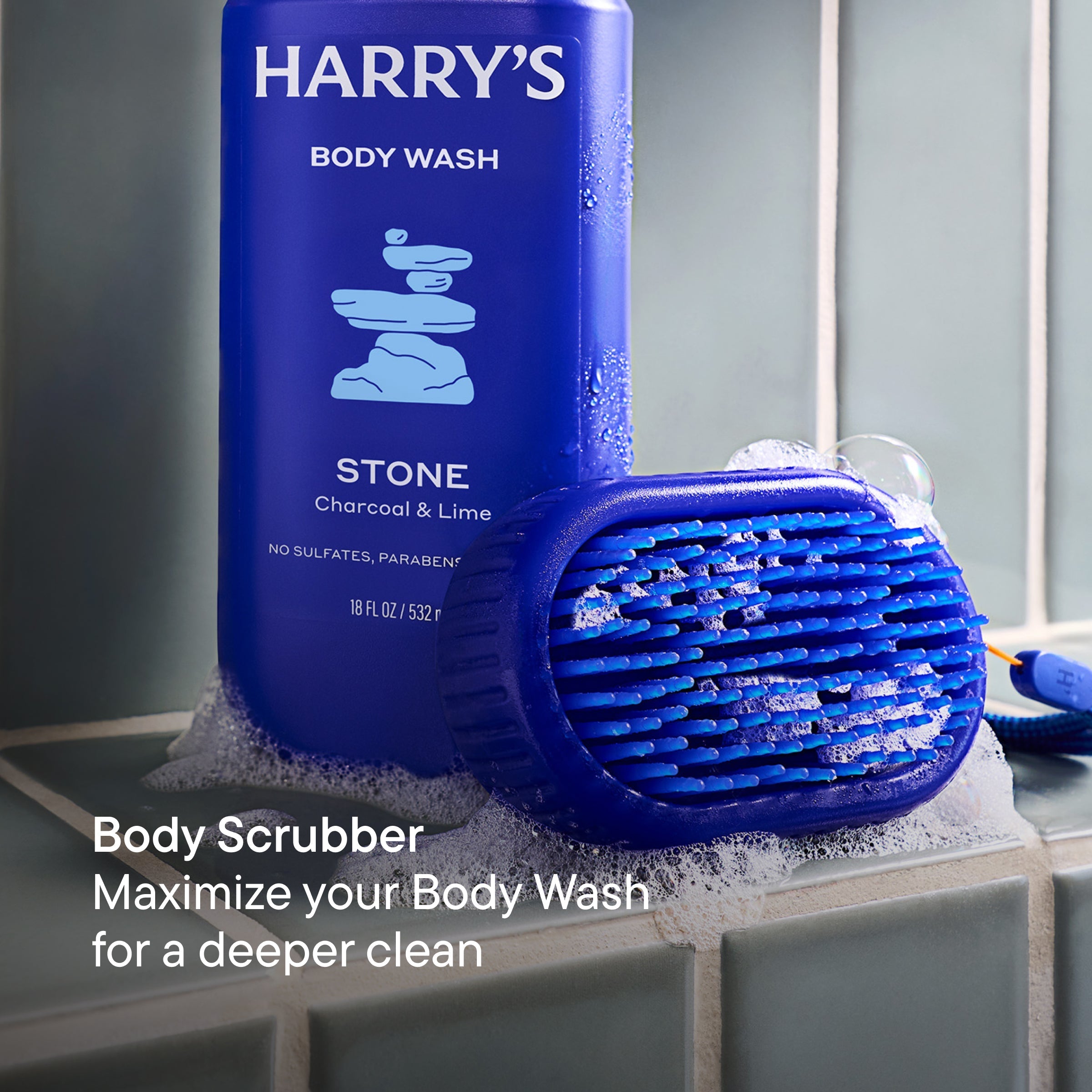 Harry’s 2 In 1 Scalp &amp; Body Scrubber