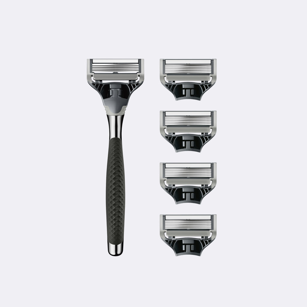 Harry's Chrome Value Pack / Chrome - Graphite / Shave Cream